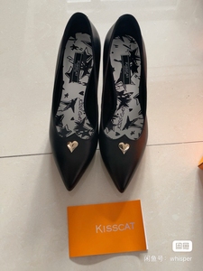 kisscat亲吻猫7公分高跟鞋九成新（穿了两次）