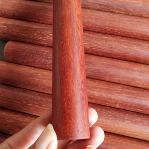 009人付款淘宝非洲红花梨原木圆棍圆棒武术棍健身长