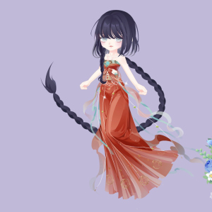 奥比岛魔力时装 大漠谣 敦煌主题 女装上衣和裙子