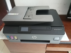惠普538无线连供喷墨一体机,9成新 机器自带原装连供,带大