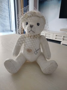 韩国济州岛泰迪熊博物馆2017限量款婚纱熊