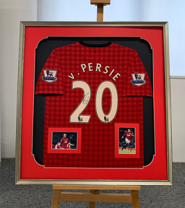 范佩西 曼联签名球衣