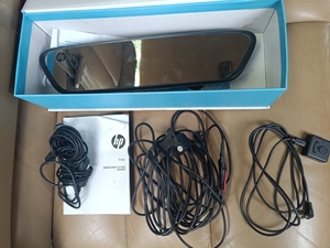 惠普730x前后双录高清行车记录仪1.4光圈 夜视清晰 带电