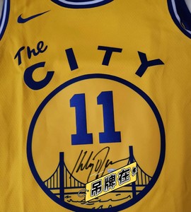 克莱汤普森签名球衣