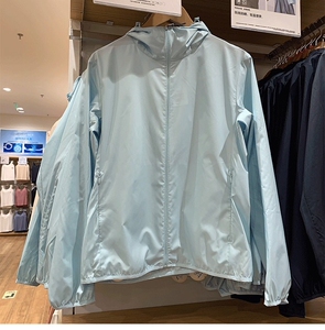 优衣库防晒衣女款夏季户外连帽全新