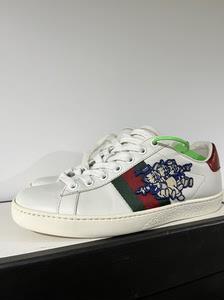gucci 三只小猪 小白鞋 35.5码 偏大 36 36.