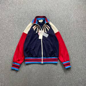 gucci 古驰 毒蛇拼色校服外套 l码/95新/无配件 领