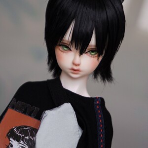 【完售展示】bjd 4分自制头糖豆自制原创头堇青v白