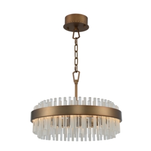 香港宝辉灯饰61kalco 现代风格吊灯,铜材 水晶玻璃棒