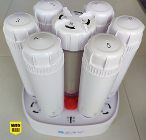 完美金伟连7级过滤净水器高端净水器机 九成新以上 换过其中滤