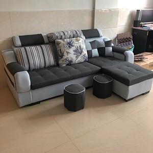 特价清仓全新优质布艺沙发实木沙发客厅拐角小户型沙发网红现代简