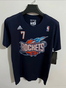 阿迪达斯nba火箭队林书豪复古篮球百分百纯棉短袖_阿里巴巴找货神器