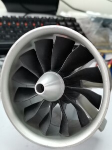 飞翼 freewing&nbsp;90mm涵道动力组 12叶 内转电机