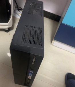 台式电脑,外壳很新,能亮机,只有主机,755针主板,cpu4