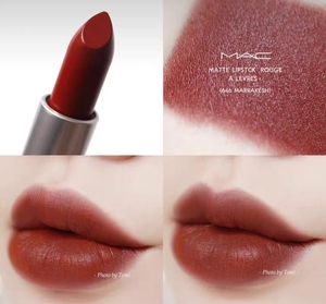 mac魅可麻辣鸡丝口红新色646marrakesh土橘色可交