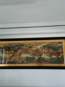 00秦时东方淘宝[东方]国宝三绝清明山河图富春山居图 兰亭序画轴