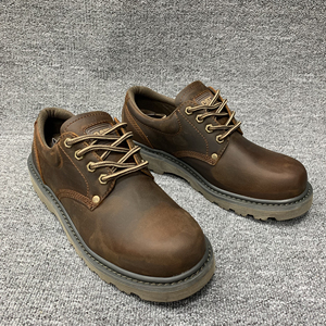 000人付款淘宝经典cat卡特春秋男鞋1904低帮真皮工装鞋户外休闲皮鞋