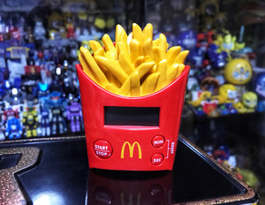 日本麦当劳福袋薯条计时器玩具摆件 仿真食玩2020年日本福袋