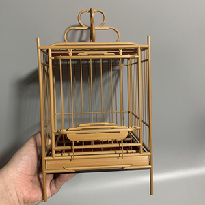 绣眼川笼斗四方 圆柱斗四方 罗庆斗四方鸟笼