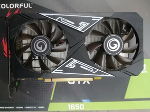 影驰1650 4g d6显卡,成色新自用卡,还有1年多质保