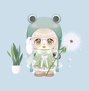 奥比岛博学熊熊扶眼镜 熊手10【无】