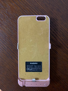 苹果6/6s背夹充电宝手机壳 电池类型：锂聚合物电池 外壳材
