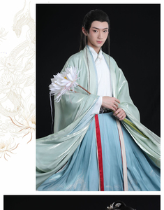 司制御品 雨师妾 原创汉服重工刺绣大袖交领对襟褶裙 绝版