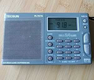 000人付款淘宝德生pl757a收音机,个人收藏,几乎全新,所有配件,皮套,