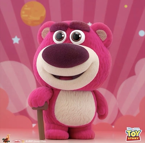 hottoys cosbaby 植绒 草莓熊罗素,原色植绒版