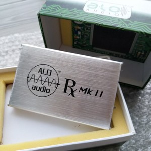 全新未使用美国ALO RXMK2银色便携纯耳放（收藏级精品）