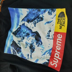 superme联名北面短袖xxl