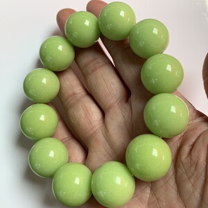 天然夜光石原石手链夜明珠男女单圈发光手串手链2.0饰品品相极