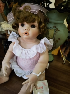 古董陶瓷嘟嘴胖娃娃汉密尔顿hamilton美国海淘艺术家借a