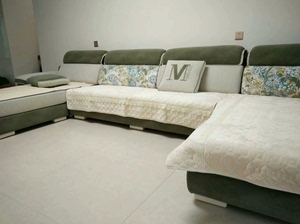皇玛梦丽莎沙发，U字形，由4部分组成，后四张图片就是4部分单