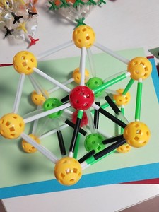 晶胞模型,面心立方最密堆积,六方最密堆积,氯化钠,氟化钙,硫