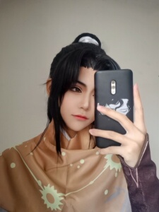 000人付款淘宝墨染青丝假发定制 仙剑奇侠传三cos 李逍遥飞蓬将军胡歌