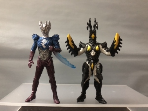 赛迦奥特曼hg扭蛋 海帕杰顿hg扭蛋 超级芝顿 赛迦手刀 神