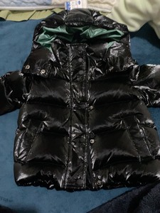 韩国阿卡邦（Agabang）品牌亮皮羽绒服 110尺码（尺码