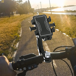 跨境产品自行车手机支架摩托车后视镜支架电动车支架户外骑行运动