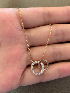 周大福钻石项链30分