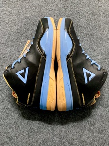 全新绝版匹克巴蒂尔五代限量黑北卡签名鞋39码