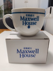 麦斯威尔咖啡杯，全新，只有一个，杯子里面没有图案，不退不换，