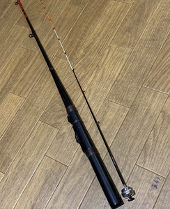 伽玛筏钓竿 :伽马卡兹挑天筏钓竿 日本制 1.2米 实际长1