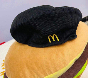 包邮麦当劳员工帽子,纪念款,限量,贝雷帽毛线帽, 售出不退不
