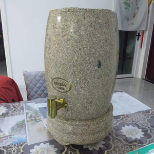 可喜安 麦饭石水缸饮水机过滤水桶家用储水缸茶道罐蓄净水桶天然