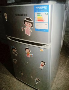 海浪两门冰箱bcd-118,118升,功能正常,闲置转出