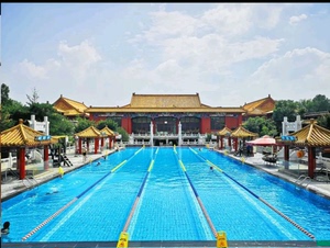 北京九华山庄主题公园温泉，亲子票1大1小（一小是1.4米以下