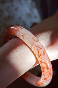 【龙遇】樱花玛瑙龙纹手镯高货红龙纹手镯52口左右