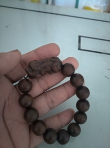 湛蓝的许昌淘宝谭木匠貔貅手串,品相如图,售出不退.0人付款190.