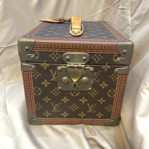 中古 lv硬箱/化妆箱/首饰盒lv老花箱子